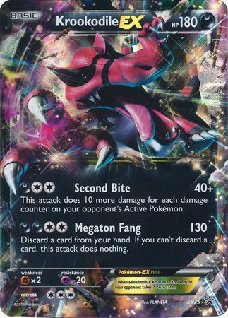 Krookodile EX (XY25) (Jumbo Card) [XY: Black Star Promos] | Devastation Store