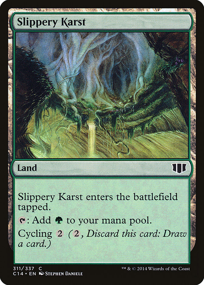 Slippery Karst [Commander 2014] - Devastation Store | Devastation Store