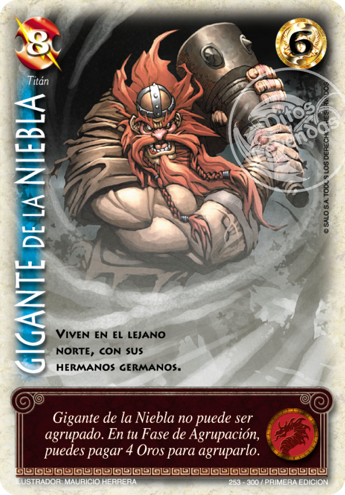 Gigante de la Niebla, Leyendas - Devastation Store | Devastation Store