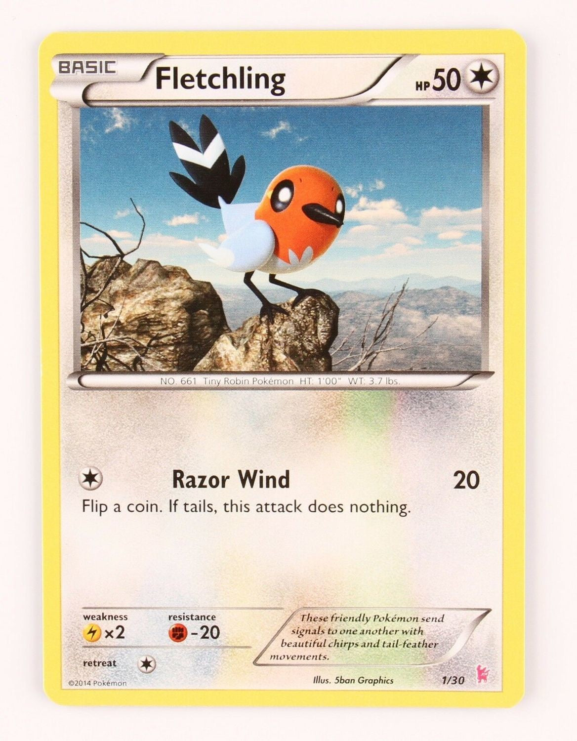 Fletchling (1/30) [XY: Trainer Kit - Sylveon] | Devastation Store