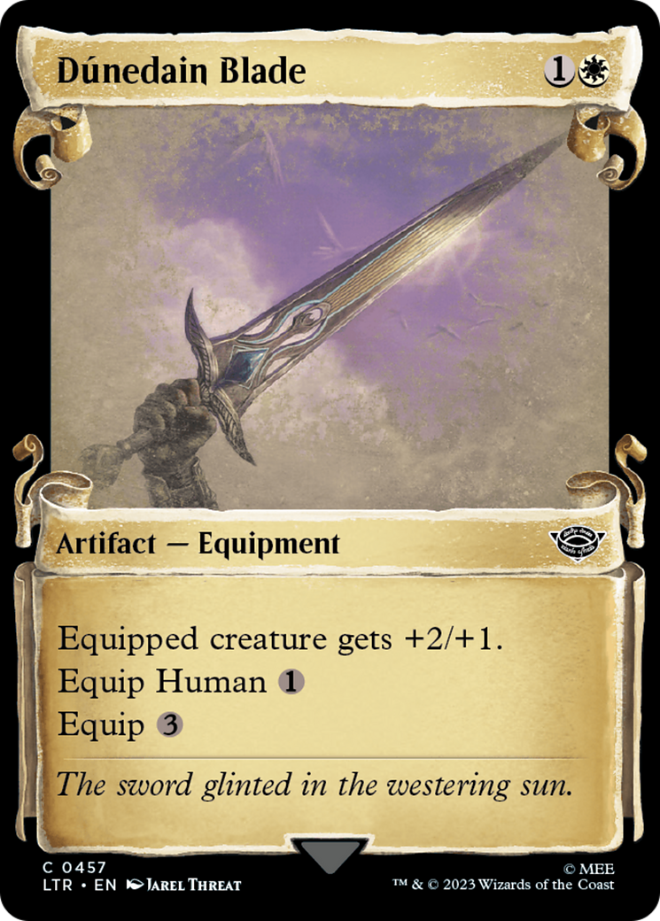 Dunedain Blade [The Lord of the Rings: Tales of Middle-Earth Showcase Scrolls] | Devastation Store