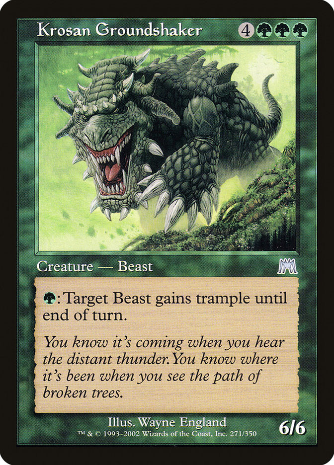 Krosan Groundshaker [Onslaught] - Devastation Store | Devastation Store
