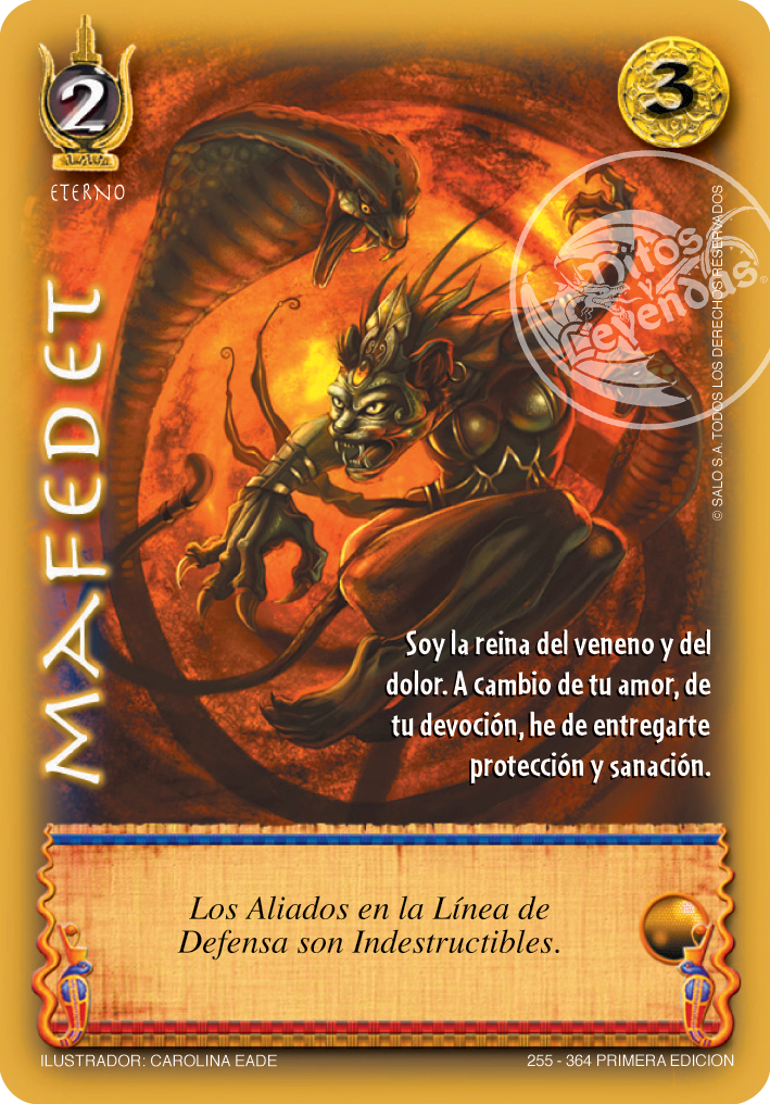 Mafedet, Leyendas - Devastation Store | Devastation Store