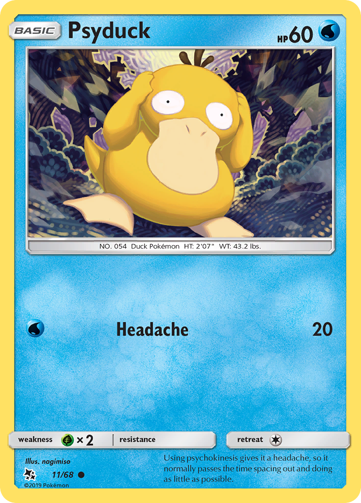 Psyduck (11/68) [Sun & Moon: Hidden Fates] | Devastation Store