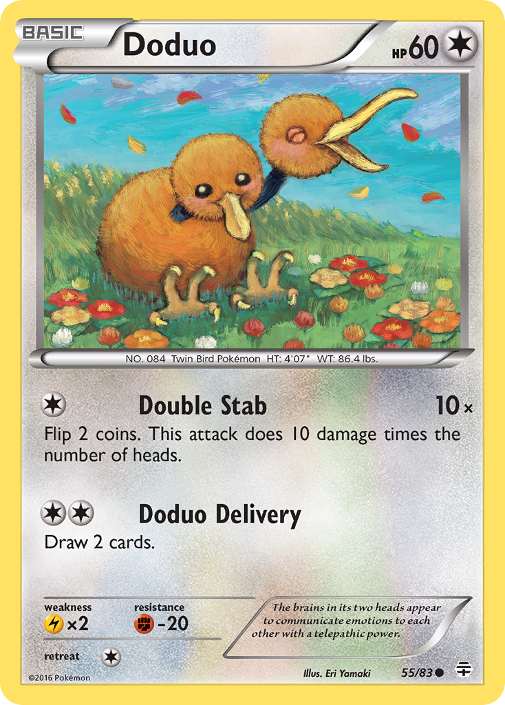 Doduo (55/83) [XY: Generations] | Devastation Store