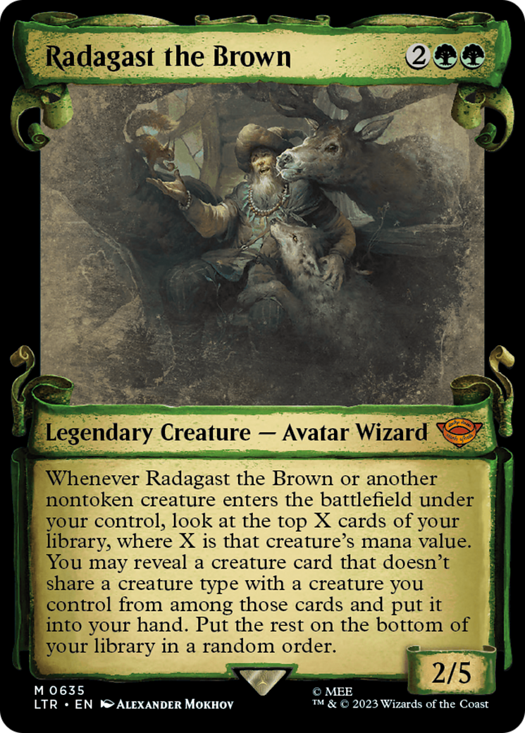 Radagast the Brown [The Lord of the Rings: Tales of Middle-Earth Showcase Scrolls] | Devastation Store