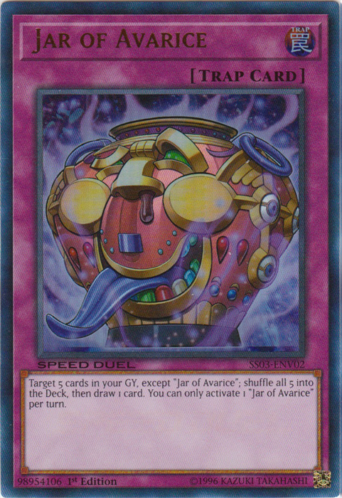 Jar of Avarice [SS03-ENV02] Ultra Rare | Devastation Store