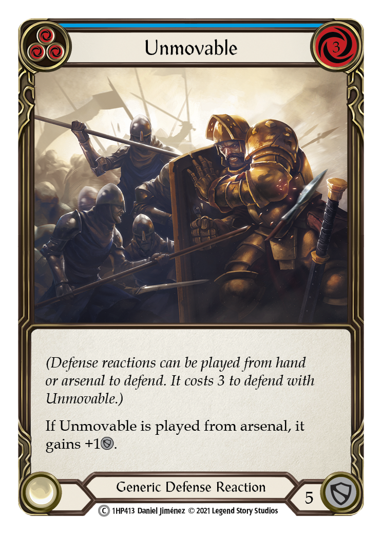 Unmovable (Blue) [1HP413] | Devastation Store