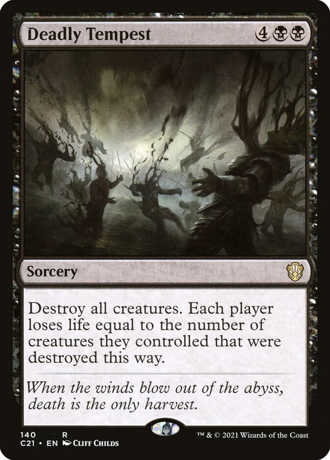 Deadly Tempest [Commander 2021] | Devastation Store
