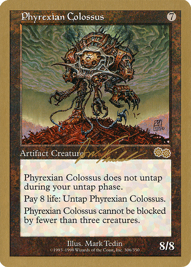 Phyrexian Colossus (Jon Finkel) [World Championship Decks 2000] | Devastation Store