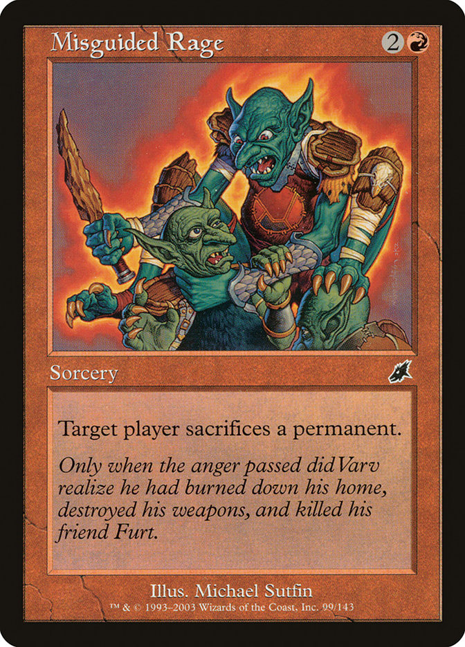 Misguided Rage [Scourge] - Devastation Store | Devastation Store