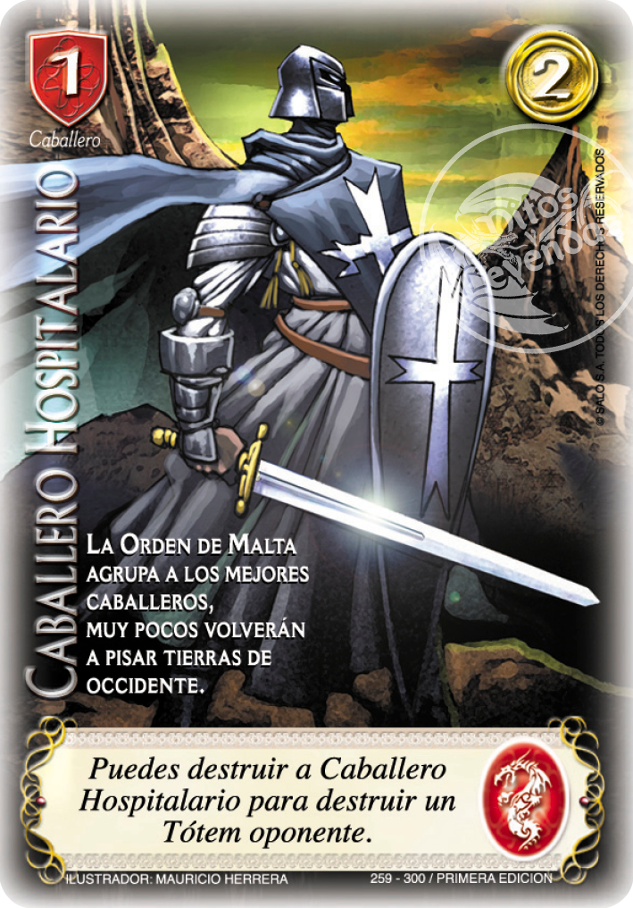 Caballero Hospitalario, Leyendas - Devastation Store | Devastation Store