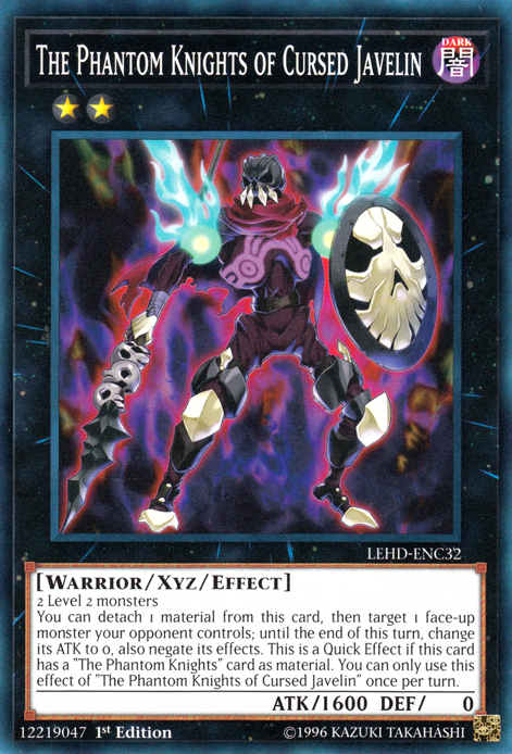 The Phantom Knights of Cursed Javelin [LEHD-ENC32] Common | Devastation Store