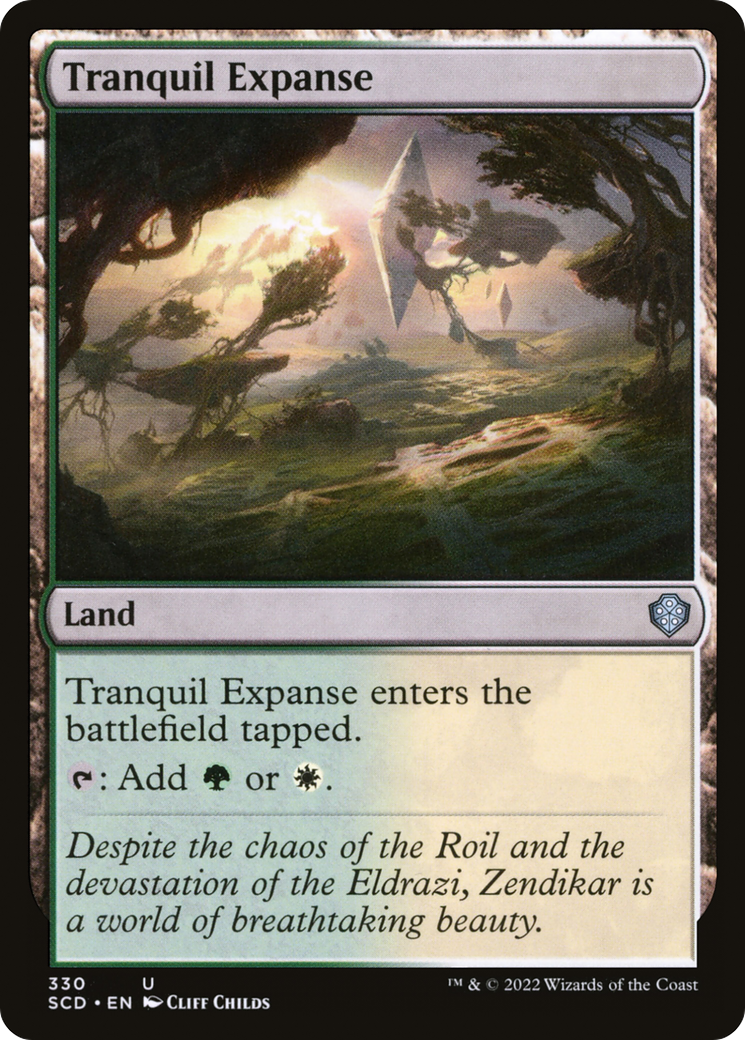 Tranquil Expanse [Starter Commander Decks] | Devastation Store