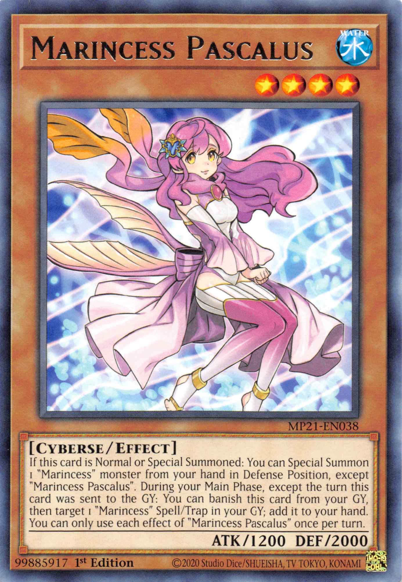 Marincess Pascalus [MP21-EN038] Rare | Devastation Store
