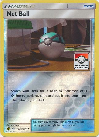 Net Ball (187a/214) (League Promo) [Sun & Moon: Lost Thunder] | Devastation Store