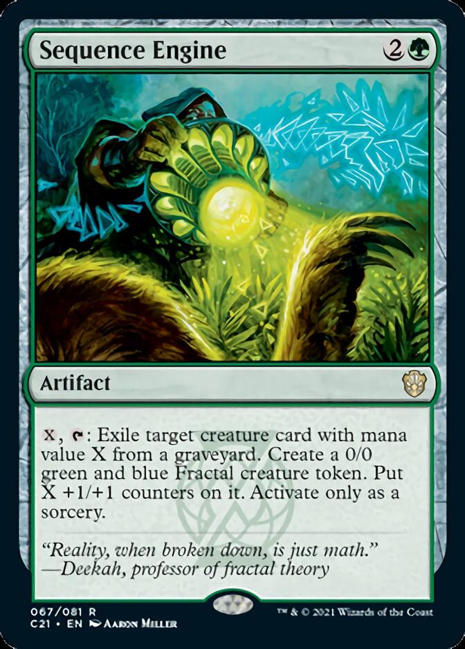Sequence Engine [Commander 2021] | Devastation Store