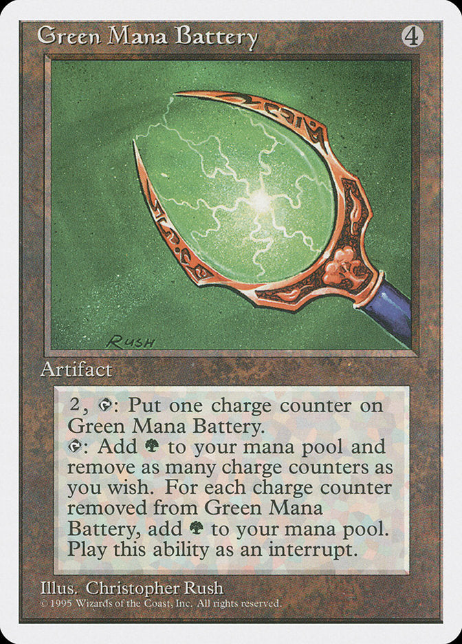 Green Mana Battery [Fourth Edition] | Devastation Store