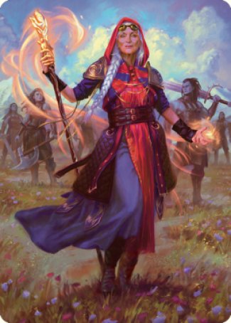 Jaya, Fiery Negotiator Art Card 1 [Dominaria United Art Series] | Devastation Store