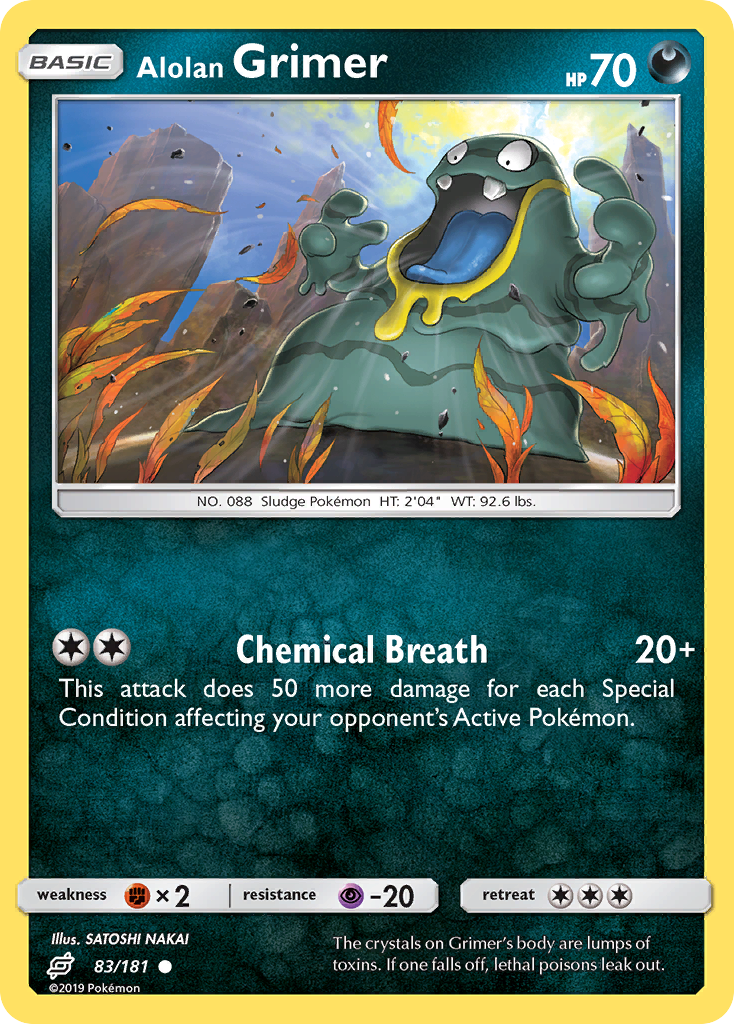 Alolan Grimer (83/181) [Sun & Moon: Team Up] | Devastation Store