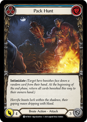 Pack Hunt (Blue) [WTR025] Unlimited Edition Rainbow Foil - Devastation Store | Devastation Store
