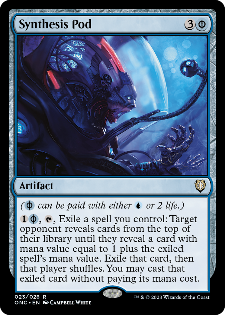 Synthesis Pod [Phyrexia: All Will Be One Commander] | Devastation Store