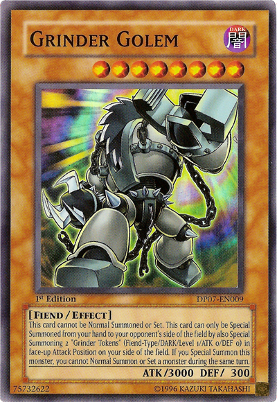 Grinder Golem [DP07-EN009] Super Rare | Devastation Store