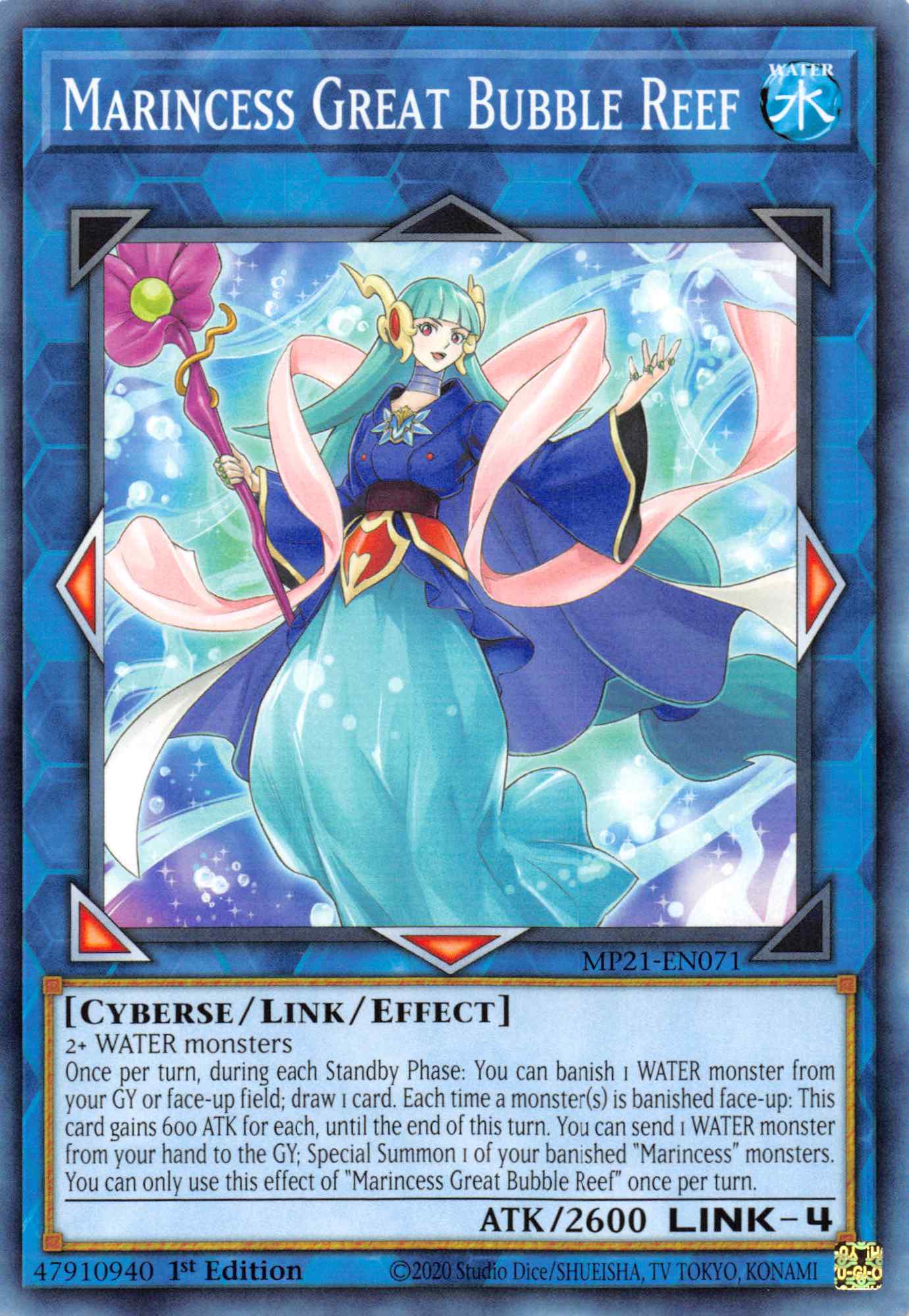Marincess Great Bubble Reef [MP21-EN071] Common | Devastation Store