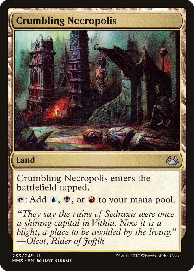 Crumbling Necropolis [Modern Masters 2017] | Devastation Store