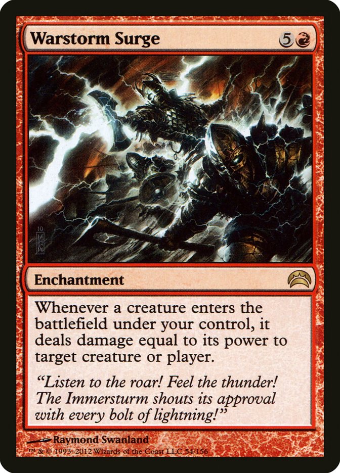 Warstorm Surge [Planechase 2012] - Devastation Store | Devastation Store