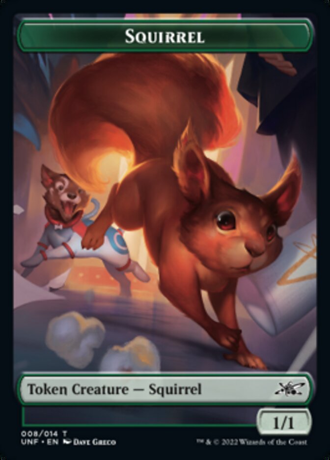 Squirrel Token [Unfinity Tokens] | Devastation Store