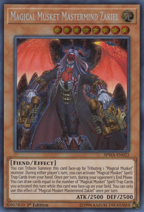 Magical Musket Mastermind Zakiel [SPWA-EN022] Secret Rare | Devastation Store