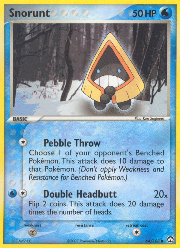 Snorunt (64/108) [EX: Power Keepers] | Devastation Store