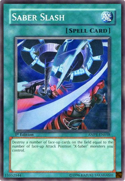 Saber Slash [ANPR-EN058] Super Rare | Devastation Store