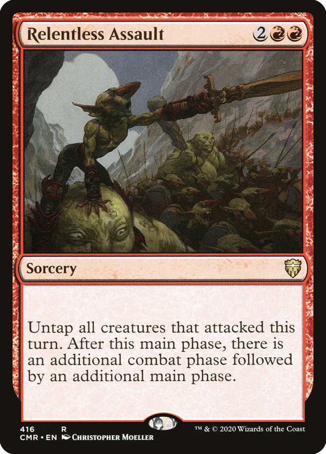 Relentless Assault [Commander Legends] | Devastation Store
