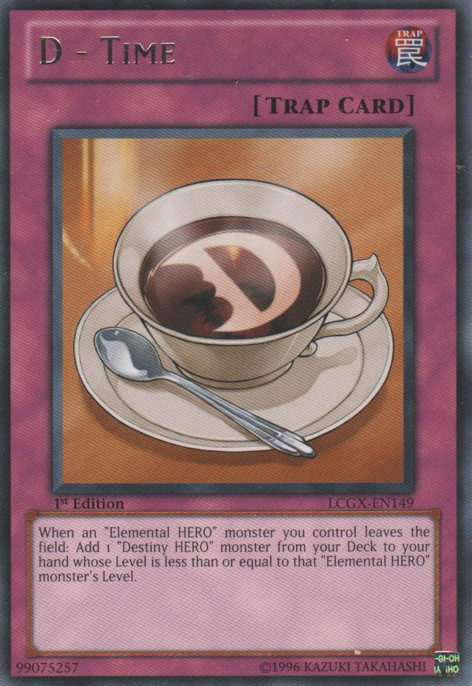 D - Time [LCGX-EN149] Rare | Devastation Store