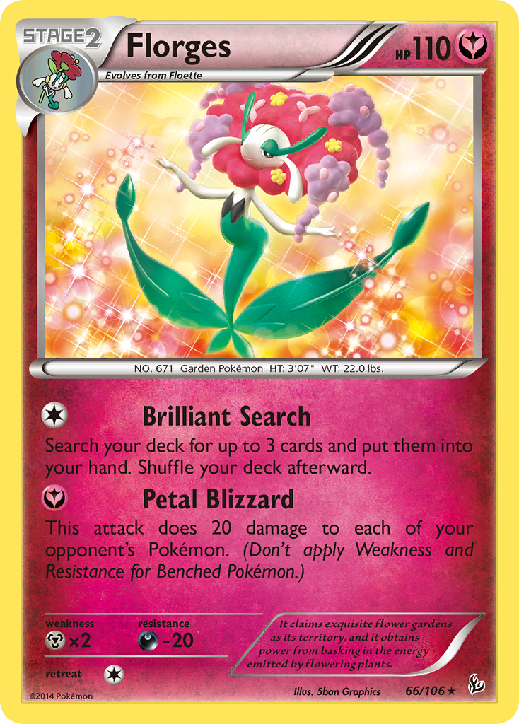 Florges (66/106) [XY: Flashfire] | Devastation Store