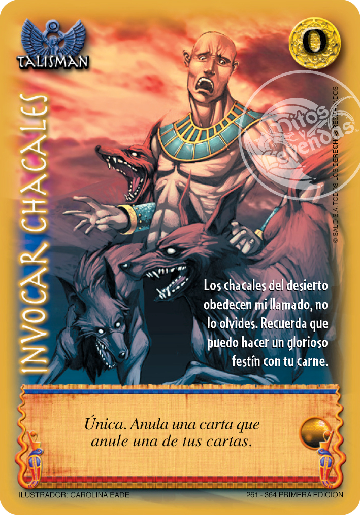 Invocar Chacales, Leyendas - Devastation Store | Devastation Store