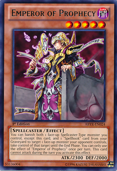 Emperor of Prophecy [ABYR-EN024] Rare | Devastation Store