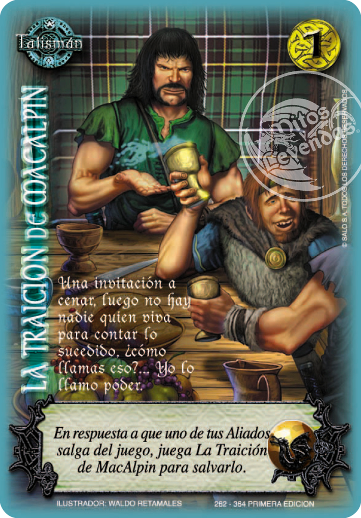 La Traición de Mac Alpin, Leyendas - Devastation Store | Devastation Store