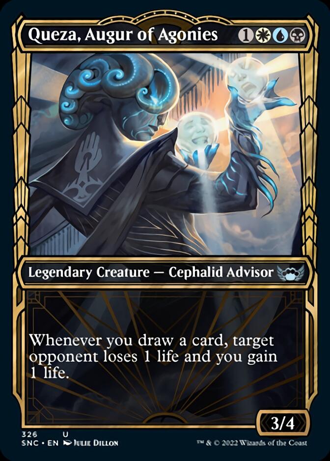 Queza, Augur of Agonies (Showcase Golden Age) [Streets of New Capenna] | Devastation Store