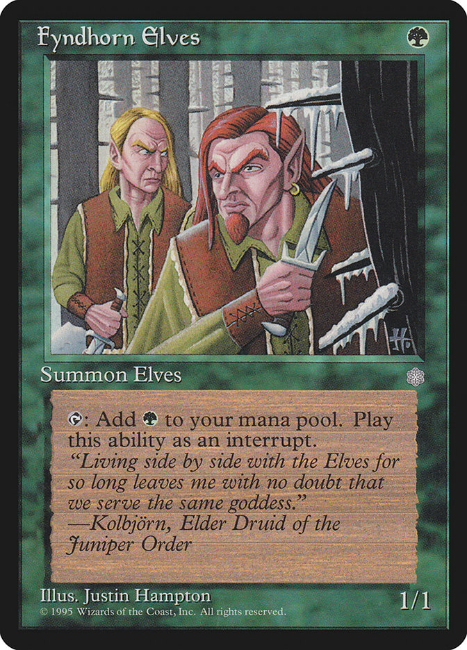 Fyndhorn Elves [Ice Age] - Devastation Store | Devastation Store