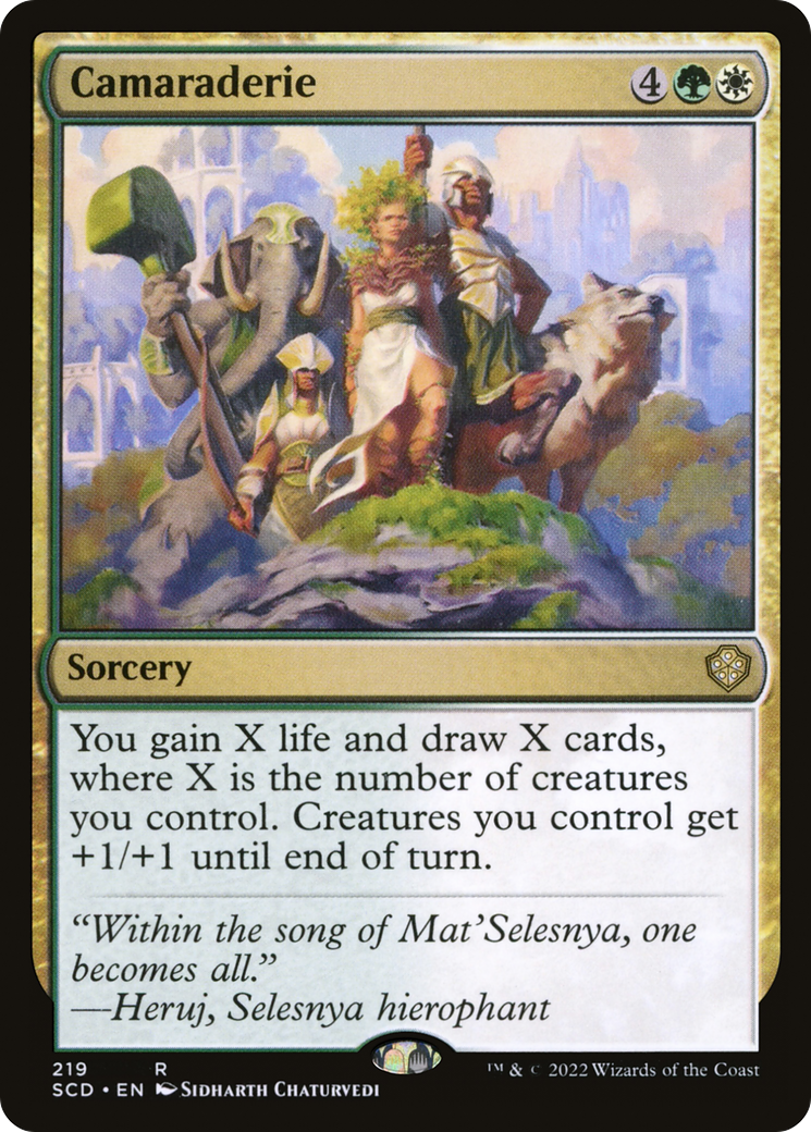 Camaraderie [Starter Commander Decks] | Devastation Store