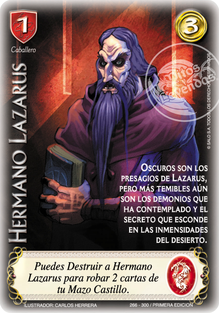 Hermano Lazarus, Leyendas - Devastation Store | Devastation Store