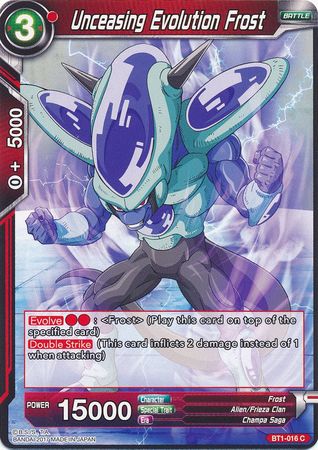 Unceasing Evolution Frost [BT1-016] | Devastation Store