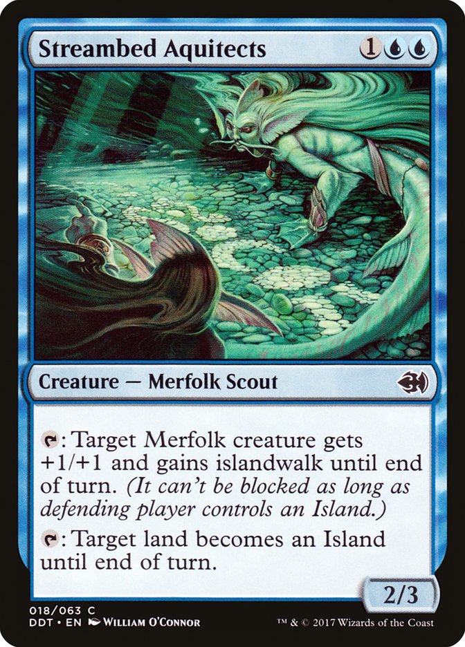 Streambed Aquitects [Duel Decks: Merfolk vs. Goblins] | Devastation Store