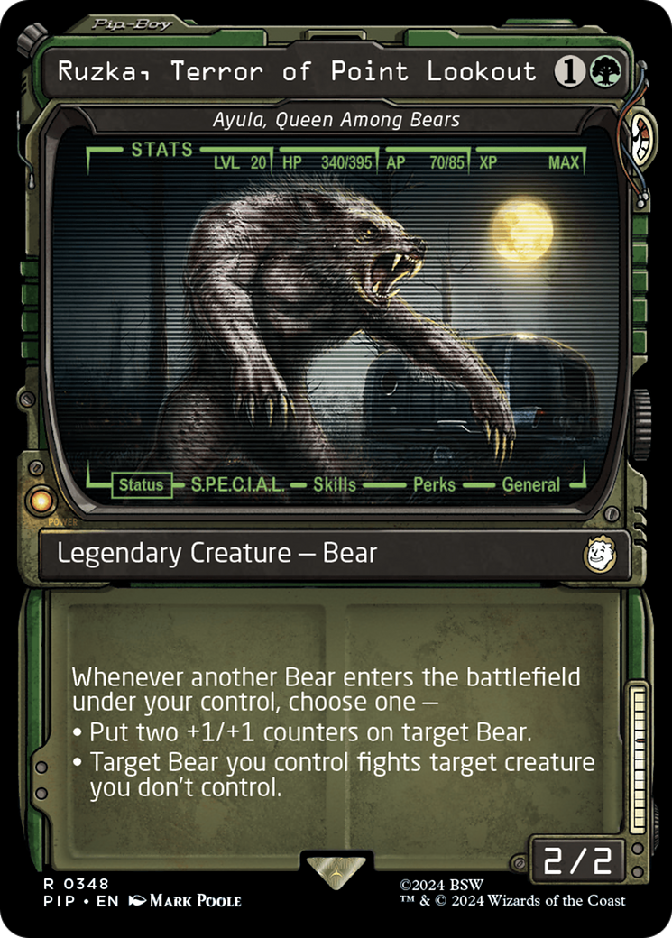 Ruzka, Terror of Point Lookout - Ayula, Queen Among Bears (Showcase) [Fallout] | Devastation Store