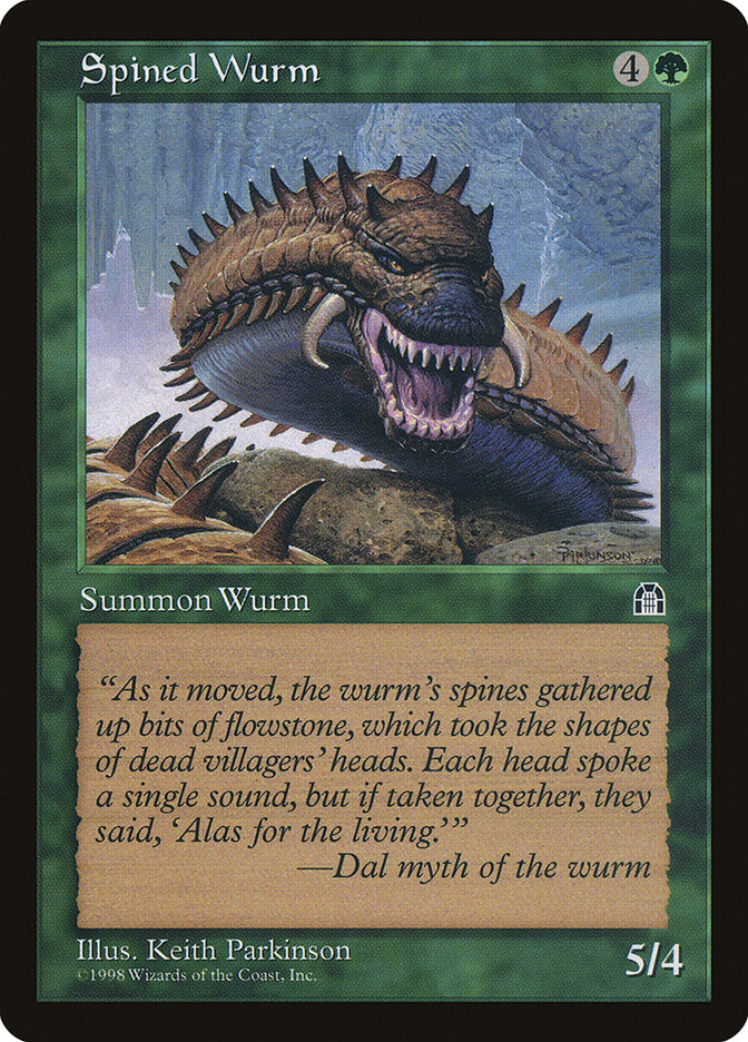 Spined Wurm [Stronghold] - Devastation Store | Devastation Store