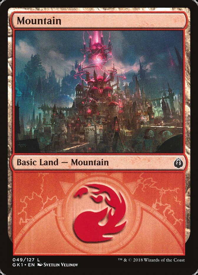 Mountain (49) [Guilds of Ravnica Guild Kit] | Devastation Store
