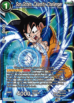 Son Goten, Calamity Challenger (BT14-042) [Cross Spirits] | Devastation Store